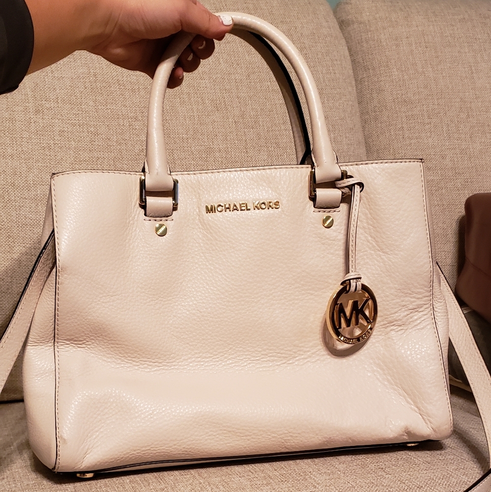 Michael Kors White Purse